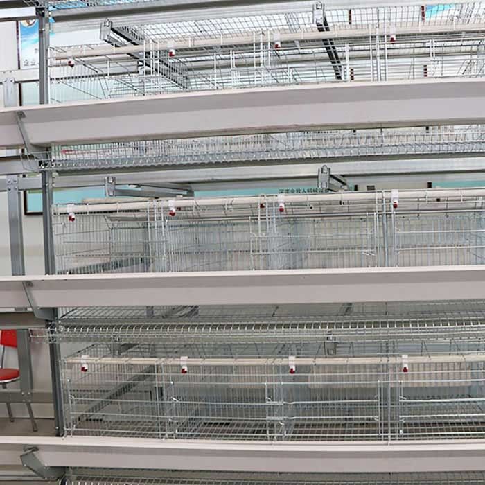 Batterie-Korb-Errichtungsgeflügel-Hühnerkäfig-große Kapazität für das Hennen-Anheben