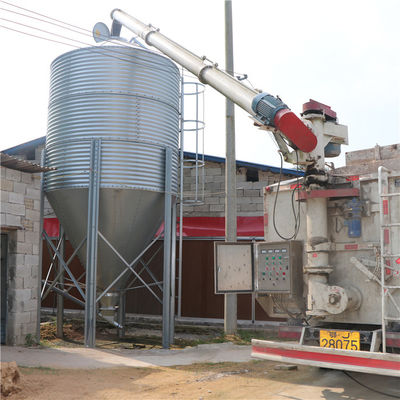 Hochfester 15 Tonnen-Korn-Behälter, automatische Schicht-Geflügel-Ausrüstungs-lange Lebensdauer