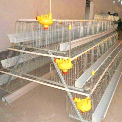 195*35*38cm 90 Vögel überlagern Hühnerkäfig-Geflügelfarm-Ausrüstung