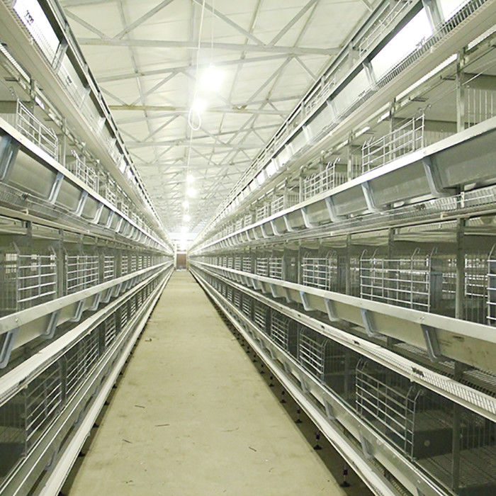 Automatische Hühnerlandwirtschaftliche Maschinen, Form-High-Techer Hühnerstahlkäfig 380V U