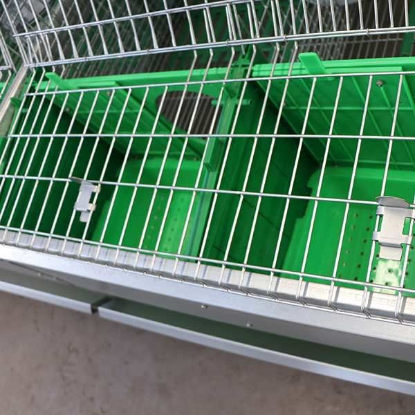 12 Mama-Handelsbauernhof-Kaninchen-Käfig-hohes Errichtungsleistungsfähigkeits-Smart-Trinken/einziehend