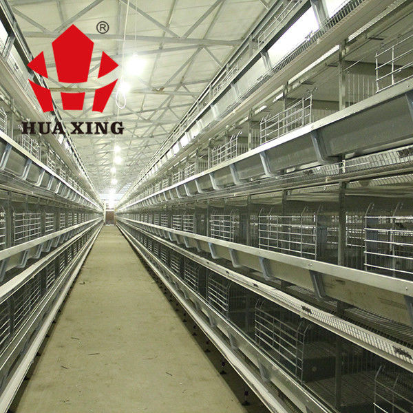 Batterie-Schicht-Hühnerkäfig mit Geflügelzucht-Ausrüstung für Tiergeflügel-Ackerbau-Viehbestand