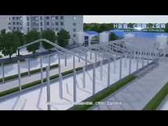 Rahmenstruktur-Hühnerkäfig mit Kapazität für 3–9 Hühner