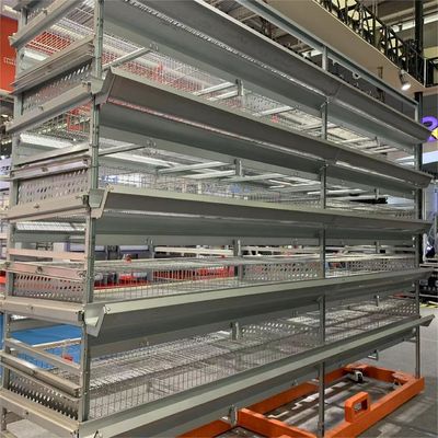 Automatischer Eierwachtelkäfig für 6-stufige Käfigkapazität für 200.000 Wachteln pro Bauernhof
